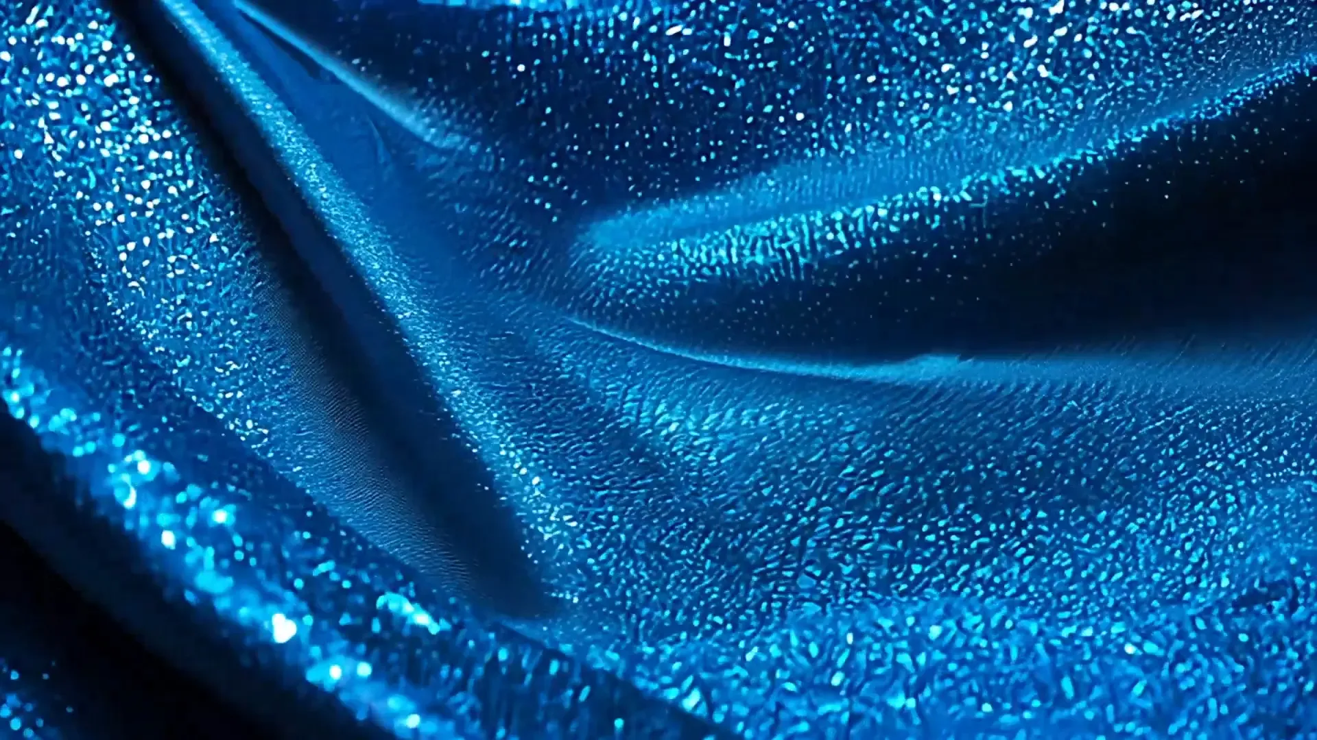 Sparkling Blue Fabric Background for Fashion Ads